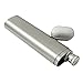 JUJOR Stainless Steel Hip Flask 2 oz. & Cigar Case/Holder Combo, Flask Funnel