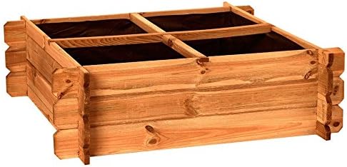 Catral 31090014 - Huerto urbano Seed 80, 30 x 80 x 80 cm, madera de pino: Amazon.es: Jardín