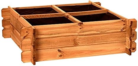 Catral 31090014 - Huerto urbano Seed 80, 30 x 80 x 80 cm, madera ...