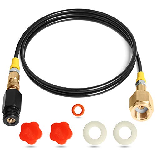 Co2 for Sodastreama Adapter 60 inch Paintball Co2 Refill Adapter