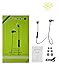 IVYOCK Bluetooth Headphones Wireless 4.1 Earphones HD Stereo Earbuds Sports Magnetic headset (IPX4 Waterproof Gym Running Workout,7 Hours Playing,Noise Cancelling with Built-in mic for iPhone,Android)
