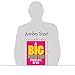 NobleWorks - Jumbo Loving Miss You Greeting Card with Envelope (Big 8.5 x 11 Inch) - Big, Bold Letters, Thinking of You Card from All of Us - A Big Miss You J2733MYG-US