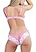 Lingerie for Women Sexy Teddy Lingerie Bodysuit S-3XL (XXX-Large (fits Like US XX-Large), Black.)