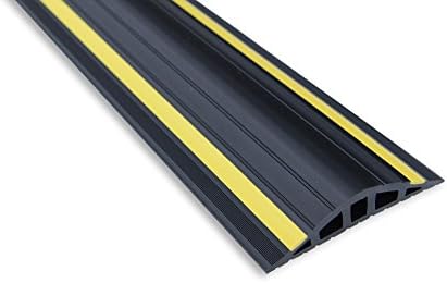 Weather Stop WS007-434 14.3-Inch x 25 mm High Garage Door Seal Ramp Design Kit-Black