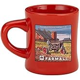 McCormick Deering Farmall F-20 Mug Red with Tractor