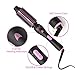 VAV Curling Iron, Ceramic Negative Ionic Curling Wand, Professional Dual Voltage Instant Heat Up Hair Curler, Anti-Scald Curling Brush with Two Heat Settingsthumb 3