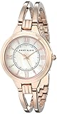 Anne Klein Women's AK/1440RMRG Rose Gold-Tone Bangle Watch