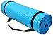 BalanceFrom GoYoga+ All-Purpose 1/2-Inch Extra Thick High Density Anti-Tear Exercise Yoga Mat and Knee Pad with Carrying Strap