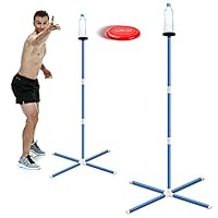 LURLIN Outdoor Games for Family - Yard Games for Adults and Kids - New Popular Flying Disc Game - Fun for Kids Party Games or Lawn Games for Boys, Girls - Easy Assembly