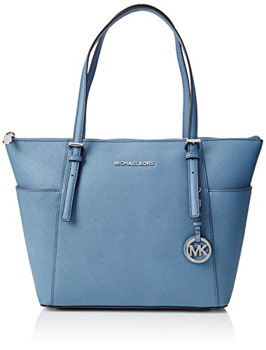 Michael Kors Women's Jet Set Item Ew Tz Tote, Denim