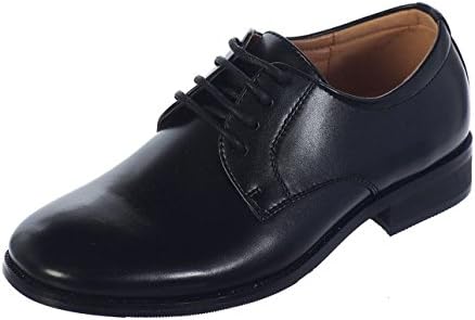 Avery Hill Boys Shiny or Matte Patent Leather Shoes Bk Matte Bigkid 3Y