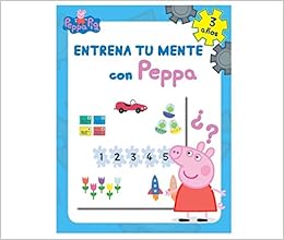 Entrena Tu Mente Con Peppa 3 Anos Peppa Pig Cuaderno De Actividades Amazon Es Hasbro Eone Libros