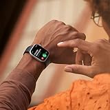 Apple Watch Series 8 GPS 41mm Midnight Aluminium Case Sport Band Smartwatch view 4