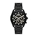 Michael Kors Men's Keaton Quartz Watch with Stainless-Steel-Plated Strap, Black, 22 (Model: MK8684)