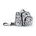 JuJuBe Mini BFF Kids Backpack | Multi-Functional Convertible + Everyday Messenger Bag | Travel-Friendly, Stylish Diaper Backpack | Sketch