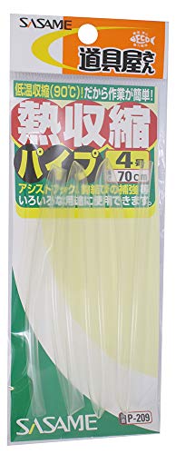 ささめ針 P-209 道具屋 熱収縮パイプ 透明の商品画像