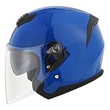 1STORM MOTORCYCLE OPEN FACE HELMET SCOOTER