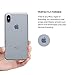 PEEL Ultra Thin iPhone Xs Case, Clear - Minimalist Design | Branding Free | Protects and Showcases Your Apple iPhone Xs