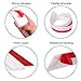 Door Draft Stopper, Under Door Draft Blocker Strong Self-Adhesive Door Seal Strip, Silicone Weather Stripping Windproof and Soundproof Door Sweep, 2
