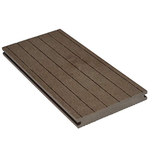 HORI® WPC-Terrassendielen massiv braun I Komplett-Set inkl. 40x60 mm Unterkonstruktion & Clips I Dielenlänge 2,90 m I… – Bild 3