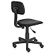 Homycasa Armless Swivel Office Mesh Computer Desk Chair, Black