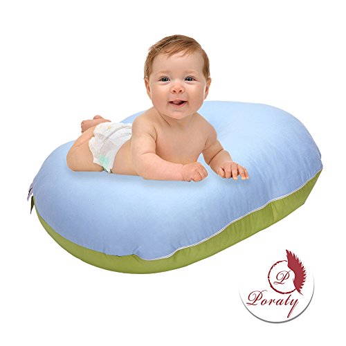 image for Poraty Nursing Pillow Best for Breastfeeding Moms Soft Fabric Fits Snu