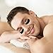 Spa Life 1300 Men's Mineral Enriched Bamboo and Charcoal Under Eye Treatment - 6 Treatments Each (Pack of 2)