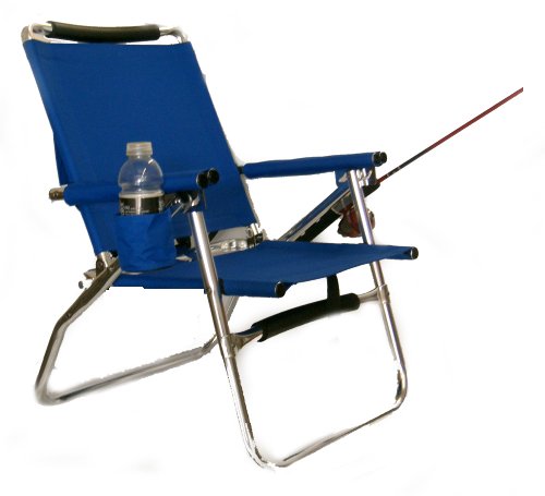 World Outdoor Products Professional Royal Blue All Aluminum Ultra Light Portable Folding Fishing Chair