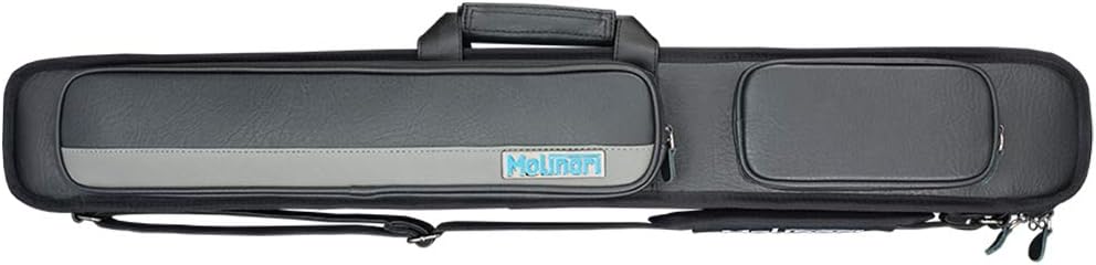 Molinari™ by Predator Professional Carom Billiards Pool Cue Bag 2x4 for 2 Cue Butts and 4 Cue Shafts 2B/4S in 4 Colors Blue/Grey/Black/Orange Collection