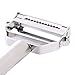 Julienne Peeler Sharp Stainless Steel Dual Blade Kitchen Tool for Vegetable Fruits  Carrot Potato with Cleaning Brush and Hanging Hook by Crukee