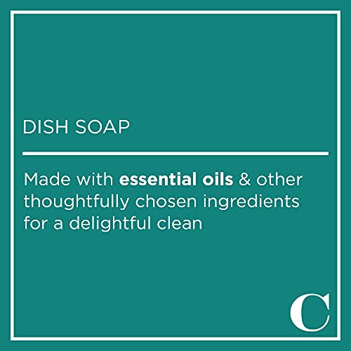 Caldrea Dish Soap, Biodegradable Dishwashing Liquid made with Soap Bark