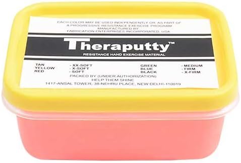 Help Them Shine Soft Cando Theraputty Exercise Material - 50 g (Red)