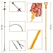 5 Pack Drain Snake Hair Clog Remover, Hair Catcher Drain Auger Cleaning Tool for Bathroom Tub, Sink, Toilet, Sewer, Kitchen