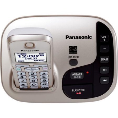Panasonic Kx-tgd220n Dect 6.0 Cordless Phone - Cordless - 1 X Phone Line - Speakerphone - Answering Machine - Caller Id - Backlight (kx-tgd220n) /color:Silver - Thumbnail 2