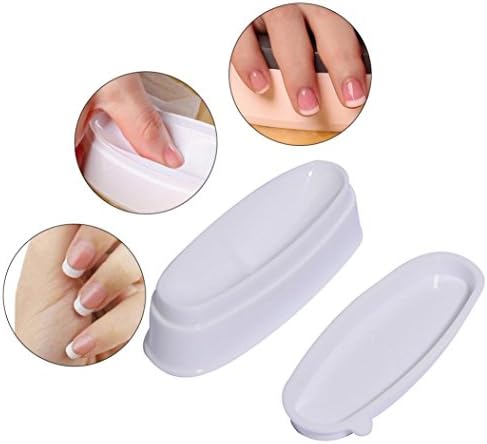 gdafs Fashion Nail Dipping Powder French Tray Manicure Mould Nail Dip Container