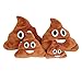 Etosell Stuffed Pillow Cushion Emoji Poop Shaped Smiley Face Doll Toy