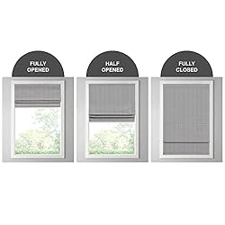 Madison Park Galen Cordless Roman Shades - Fabric