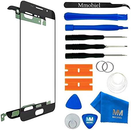 Front Glass for Samsung Galaxy A3 (2016) A310 (Black) Display Touchscreen incl Tools
