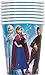 BashBox Disney Frozen Birthday Party Supplies Pack Including Cake & Lunch Plates, Cutlery, Cups, Napkins (8 Guests) Plus BONUS Candles…