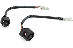 Aharon Motorcycle 12V Cable Wire Extension/Adapter for LED Turn Signal Lights | Compatible with Yamaha Motorcycles | Bike Indicator Blinkers | Waterproof Indicator Light Connector Plug