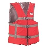 Stearns Adult Classic Series Vest,  3000001412, Red, Universal