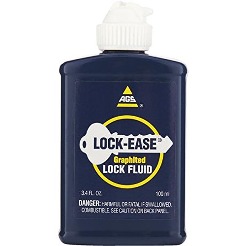 LOCK-EASE AGS 3.4 Oz. Squeeze Bottle Graphited Lock Lubricant - 1 Each