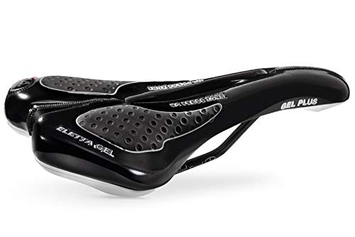 Selle Montegrappa New Eleta Gel 2015 Bicycle Saddle Trekking Mountain Bike MTB Saddle Made in Italy Colour: Black