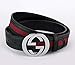 Trzok Man's Fashion Leather Alloy Buckle G Belt (34