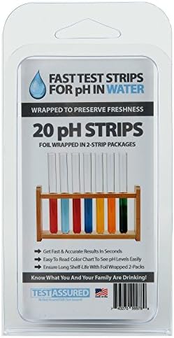 pH Test Strips Foil Wrapped Into 2-Packs To Preserve Freshness