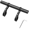 Fietsstuur Extender Dubbele Frames Carbon Fibre Extension Mount Houder Ruimte Saver met Dubbele Klemmen, Beugel voor…