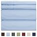 Cal King Size 4 Piece Sheet Set - Comfy Breathable & Cooling Bed Sheets Set - Hotel Luxury Bedding for Women, Men, Kids, Teens, Boys & Girls - Deep Pockets, Soft, Wrinkle Free - Oeko-Tex - Light Blue
