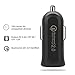 Quick Charge 2.0 USB Car Charger, [Qualcomm Certified] JOTO mini Turbo Rapid USB Car Charger (QC 2.0 mini USB Car Charger) for iPhone, iPad Apple and Android devices (Black)