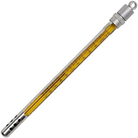 H-B Easy-Read Pocket Liquid-in-Glass Thermometer; -10 to 110C, Window Metal Case, Environmentally Friendly (B60370-0600)