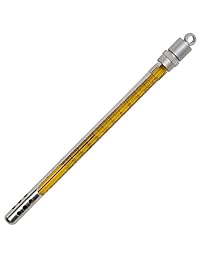 H B easy read b60370 0800 Termómetro de bolsillo liquid in glass; 20 a 120 F, ventana metal Caso, respetuoso con el medio ambiente